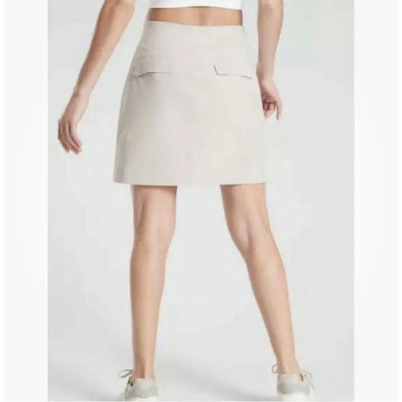 Athleta Tan Mini Skirt - Picture 2 of 7